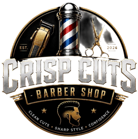 Crisp Cuts Barbershop logo
